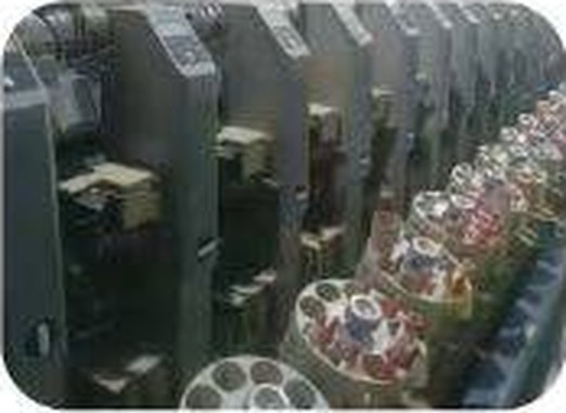 织造工序实拍